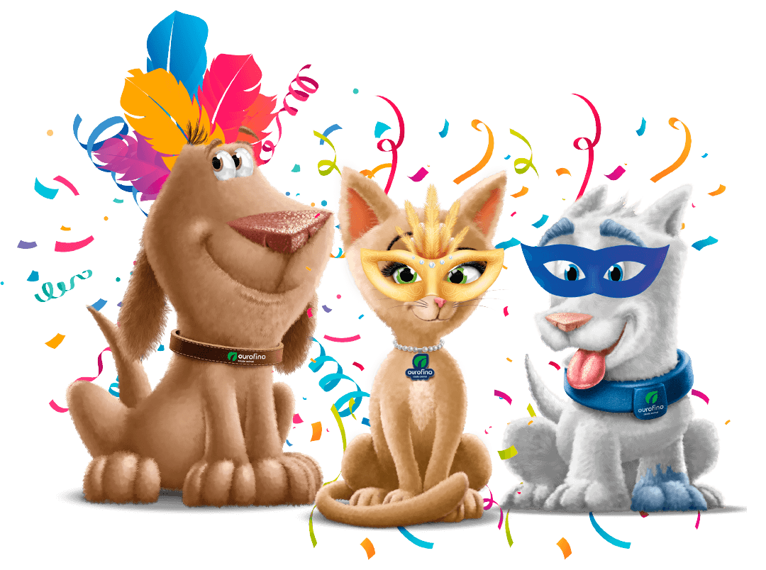Carnaval da turma do Byte - Ourofino Pet