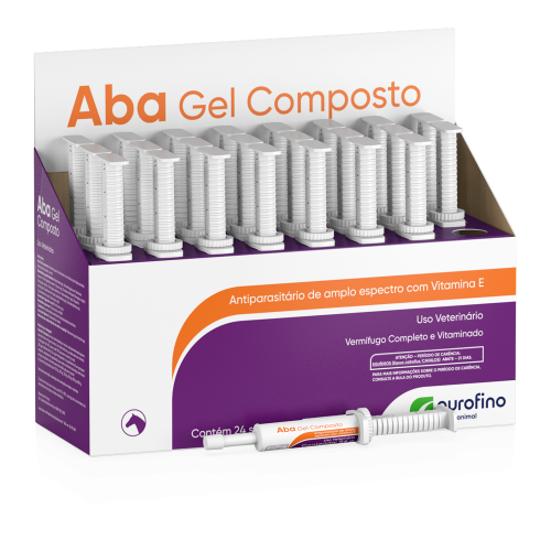 Display com 24 seringas de 9,6 g.