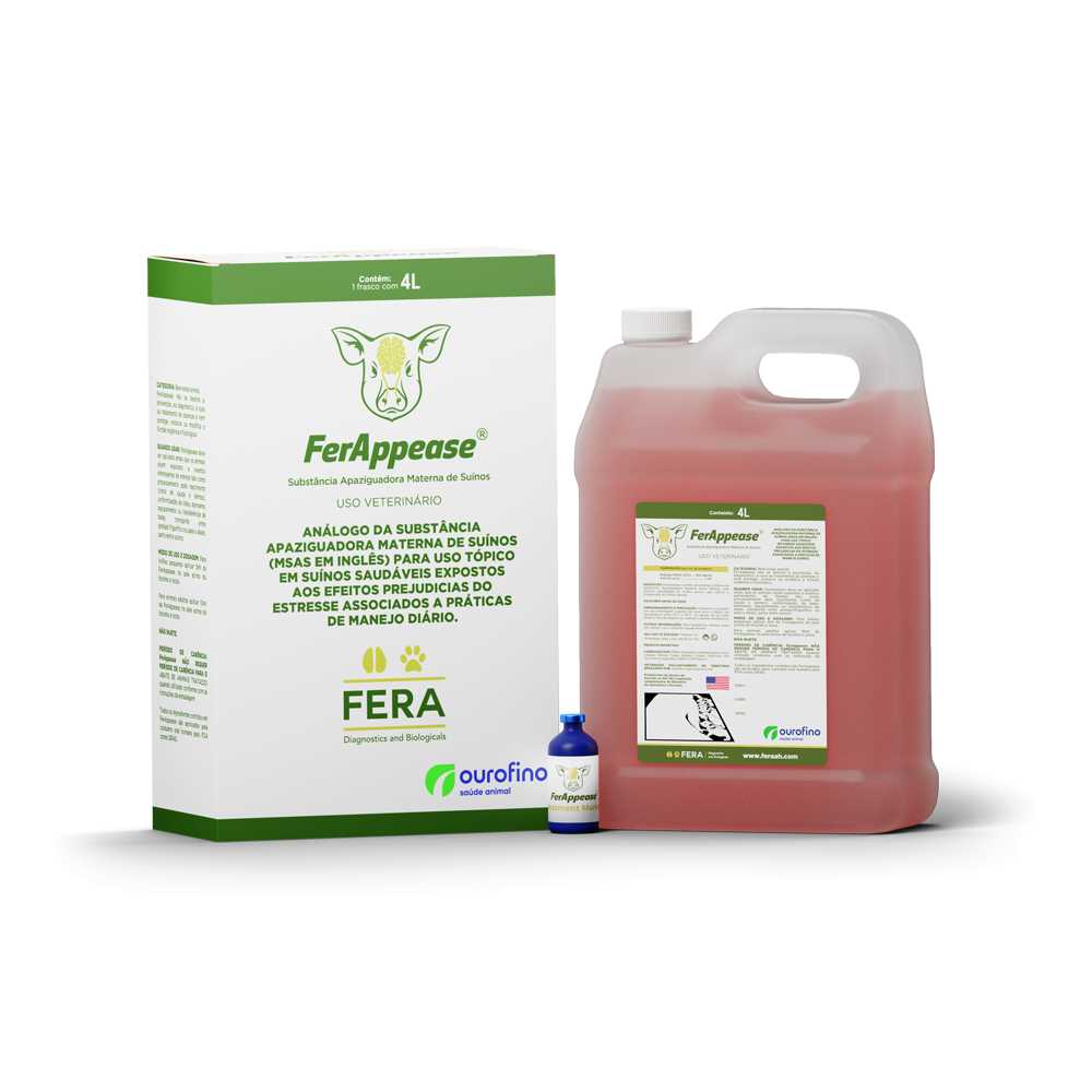 Ferappease 4 L + Caixa + marcador de suínos